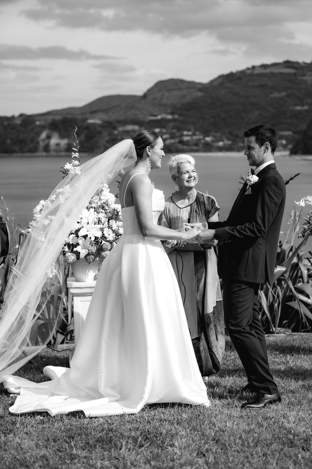 Picturesque Beach Wedding at Orua Beach House