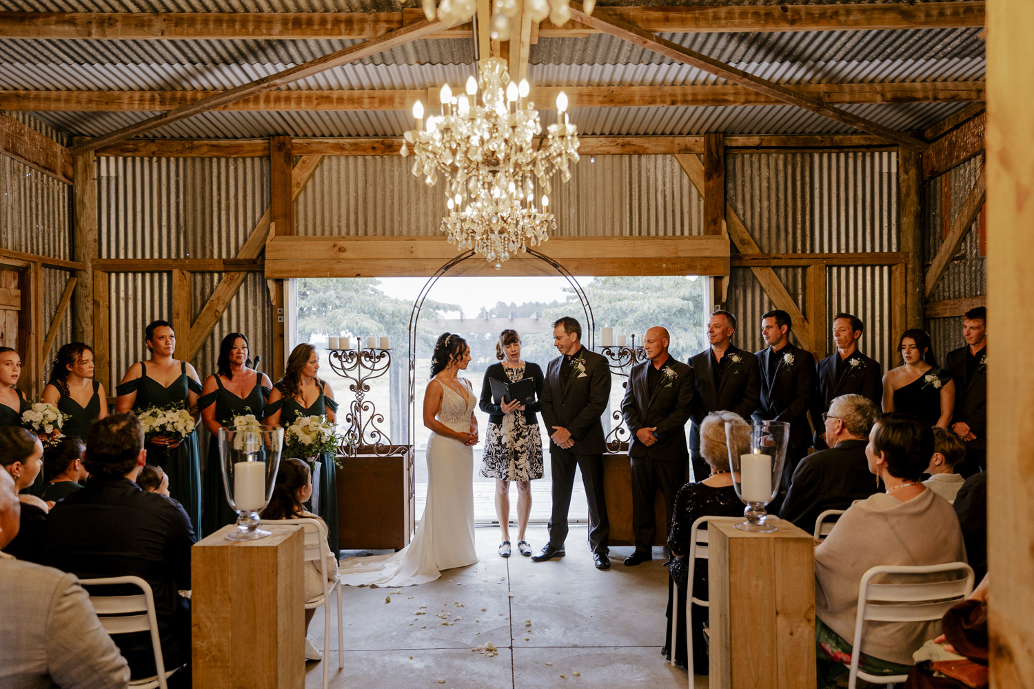 Intimate Barn Wedding at Sudbury
