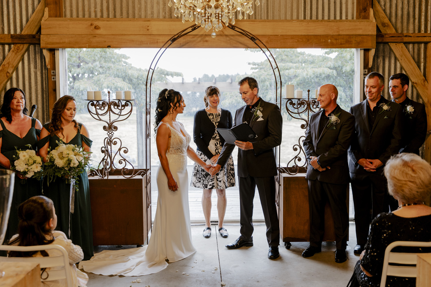 Intimate Barn Wedding at Sudbury