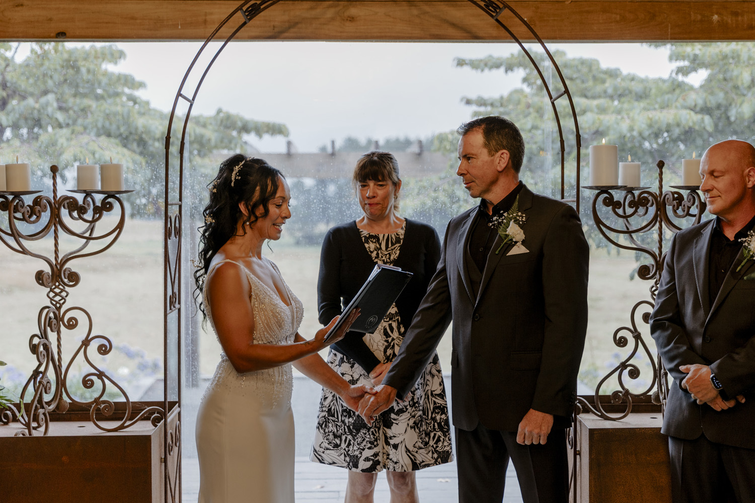 Intimate Barn Wedding at Sudbury