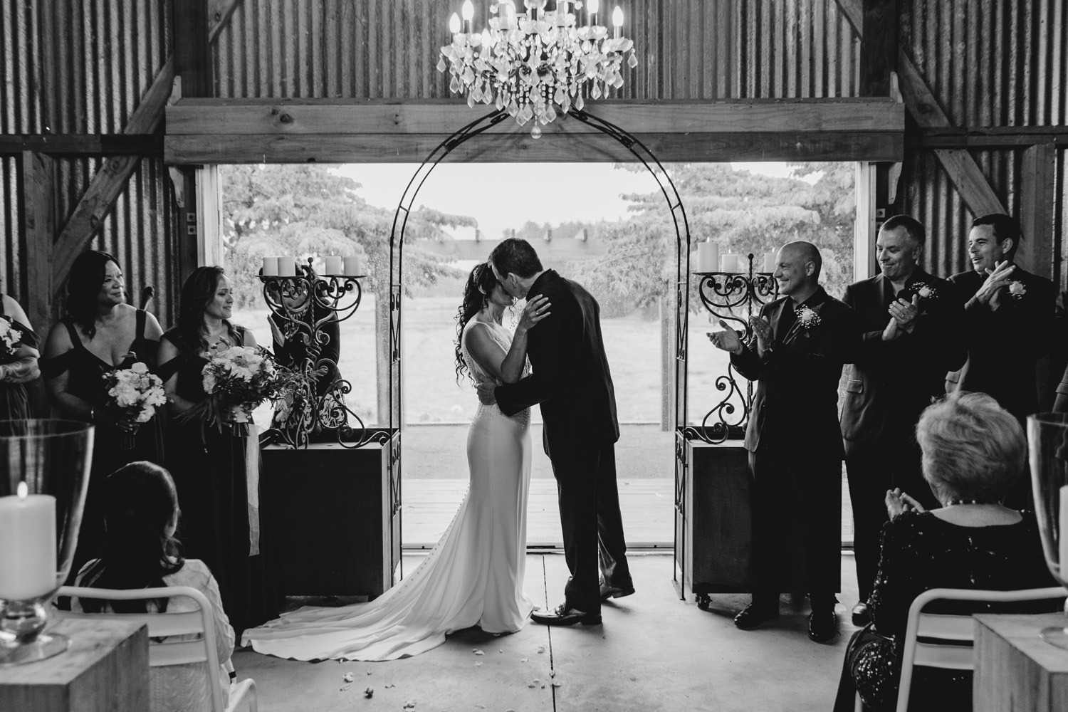 Intimate Barn Wedding at Sudbury
