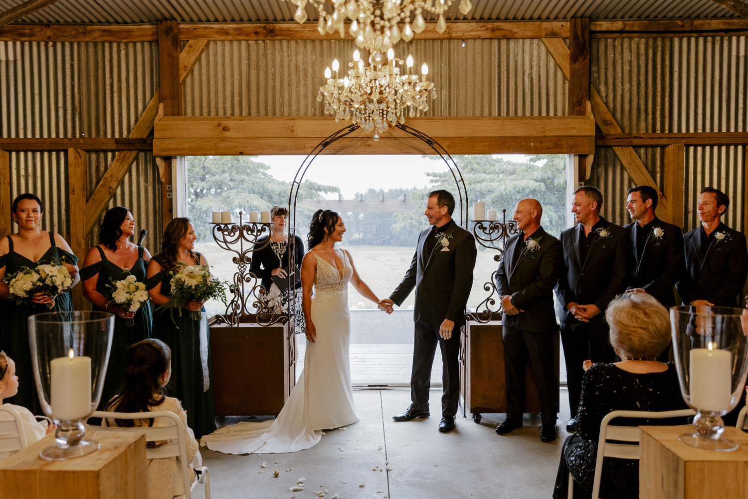 Intimate Barn Wedding at Sudbury