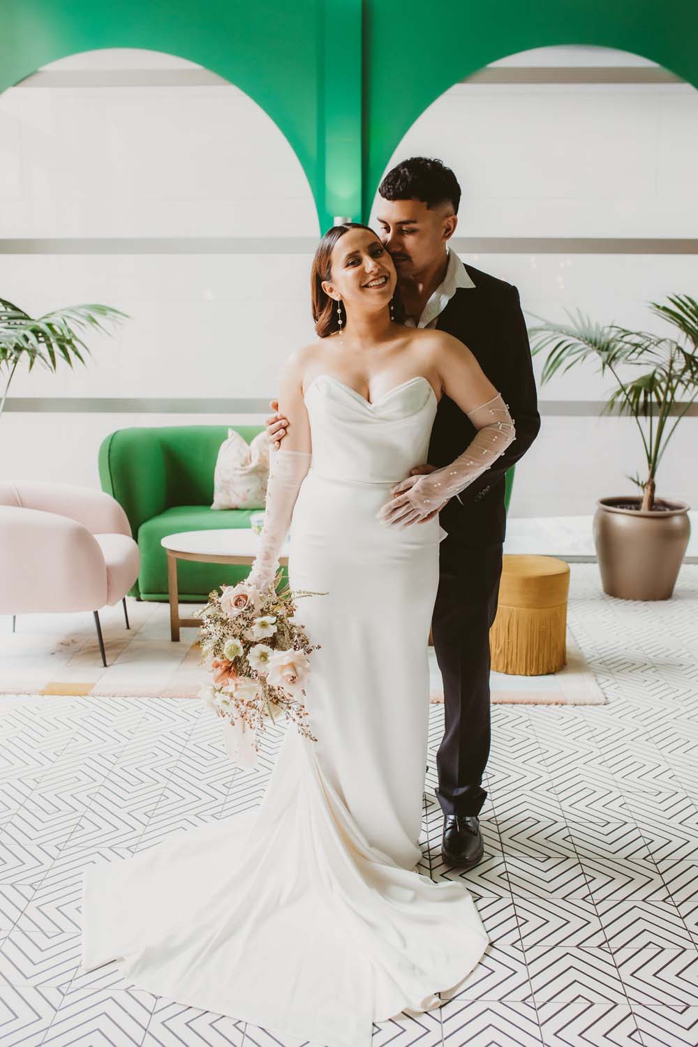  Modern Inner City Romance -  Styled Shoot