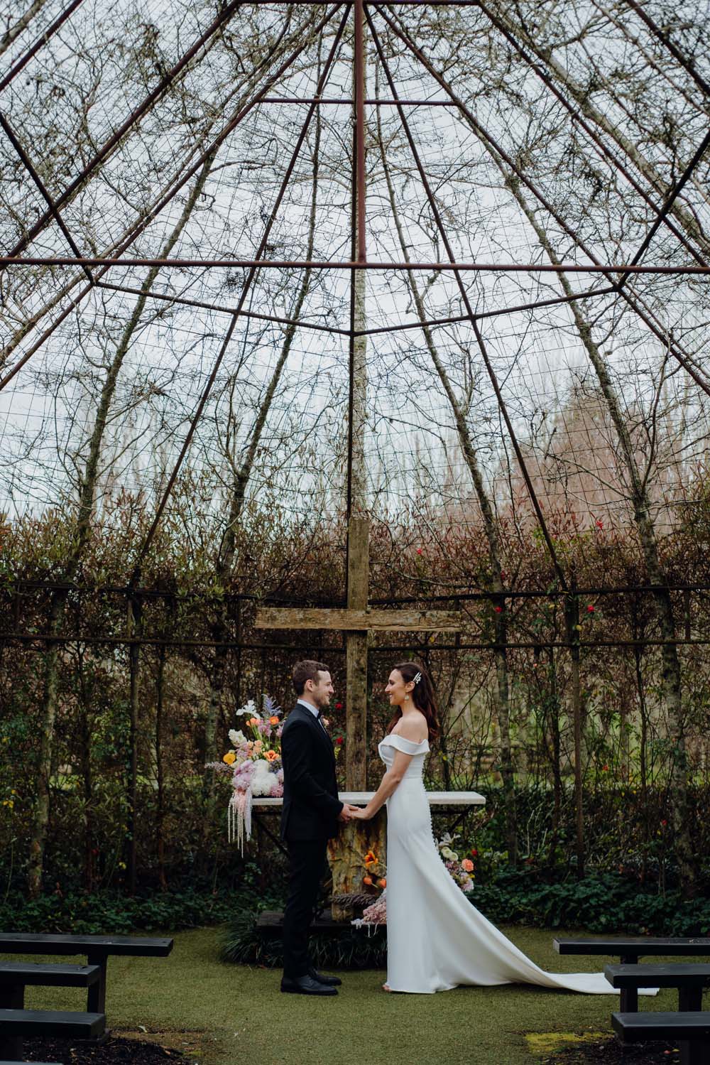 Tree Church Wedding Styled Shoot