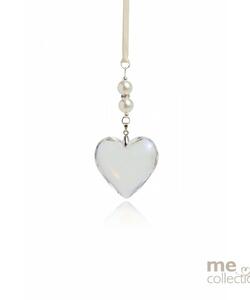 Glass Heart Charm