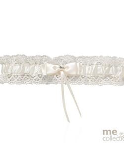 Satin and lace Garter