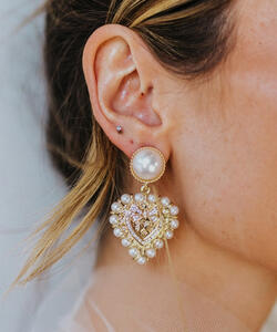 Amore Heart earring