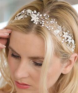 Designer bridal headband