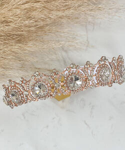 Rose Gold Royal Headpiece