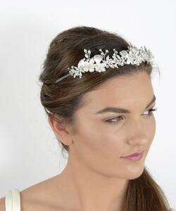 Delicate silver Headpiece