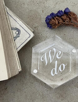 Acrylic hexagonal