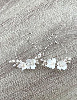 Pearl hoops