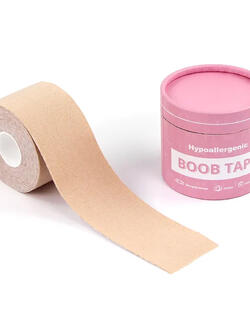 Breathable boob tape