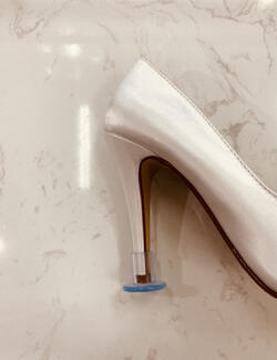 Hot glue heel stoppers hot sale