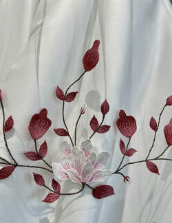 Floral veil
