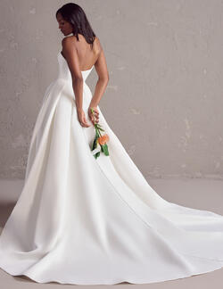 Maggie sottero sales satin wedding dress