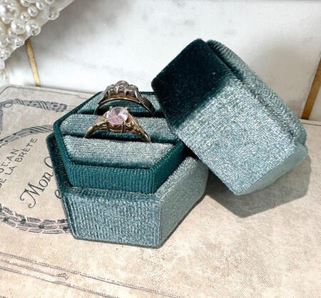 Mini Hex Box Blue