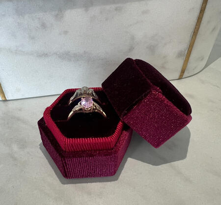 Mini Hex Box red