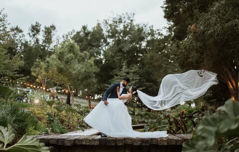 Elegant Autumnal Wedding at Winsford Gardens