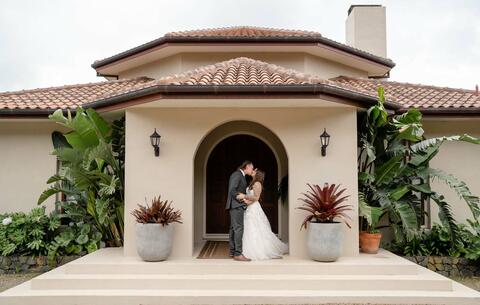 Romantic Villa Wedding at Stone Terrace