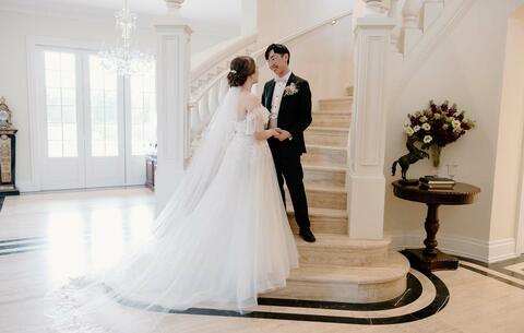 Fairytale Manor House Wedding in Hamilton