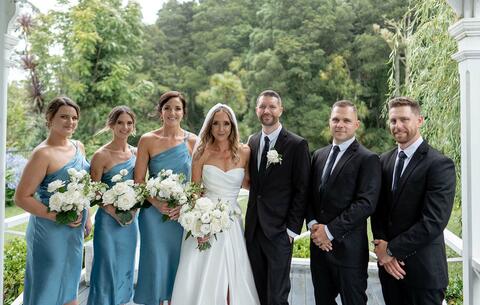 Lovely Estate Wedding in Auckland