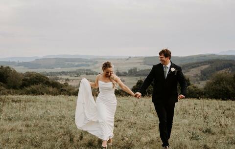 Mesmerising Farm Wedding in South Africa