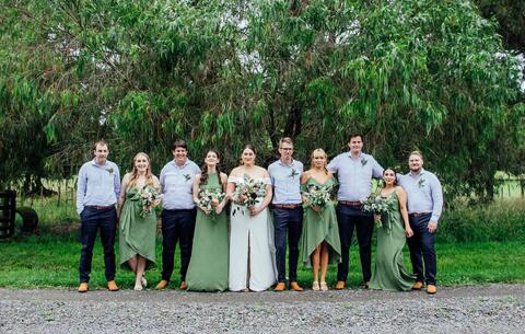 Beautiful Outdoor Wedding in Martinborough