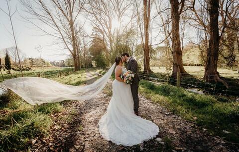 Spring Wedding at Pemberton Gardens