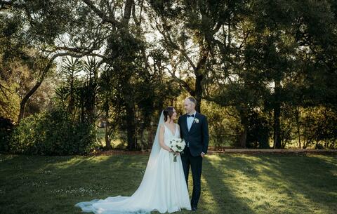 Classic Vineyard Wedding in Auckland