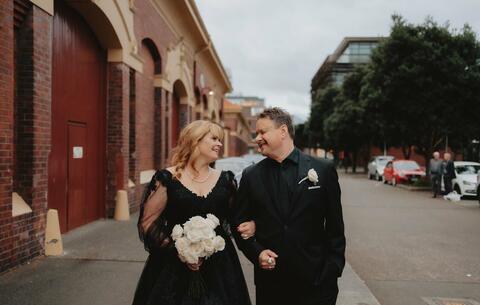 Charming City Wedding in Wellington