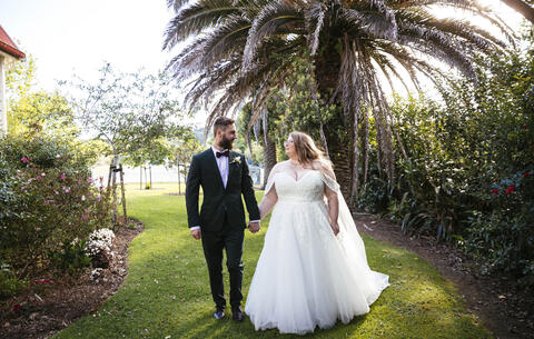 Beautiful Outdoor Wedding at The Stables