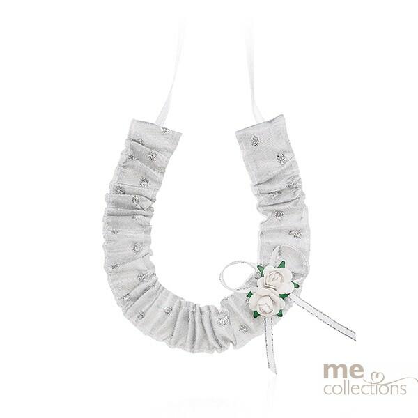 Silver Organza Horseshoe