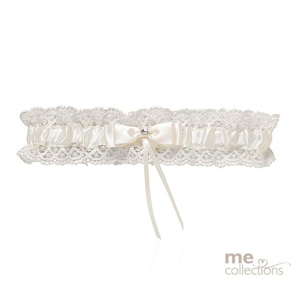 Satin and lace Garter