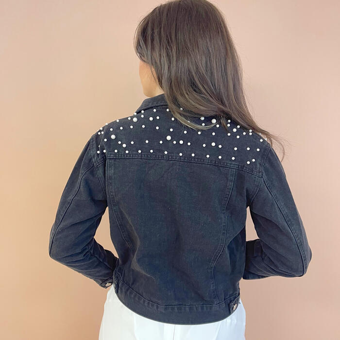 Pearl Jacket Black