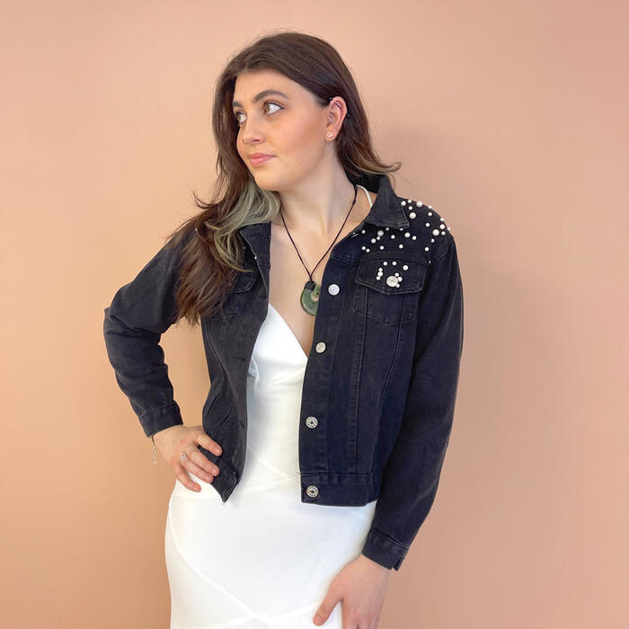 Pearl Jacket Black
