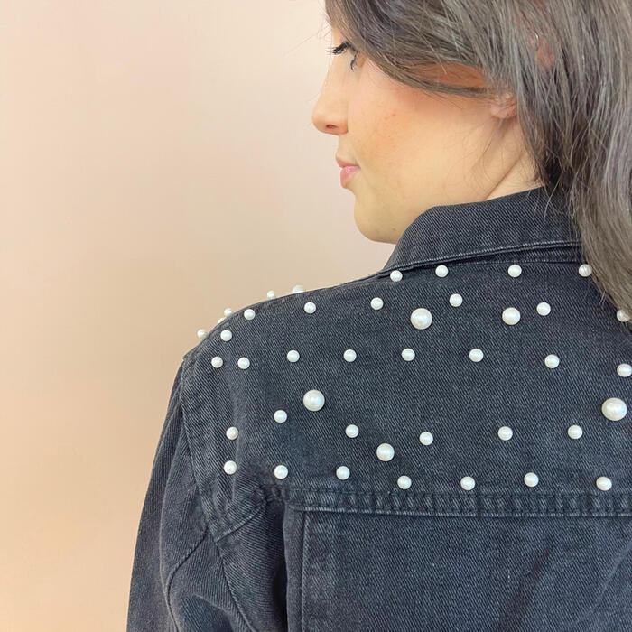 Pearl Jacket Black