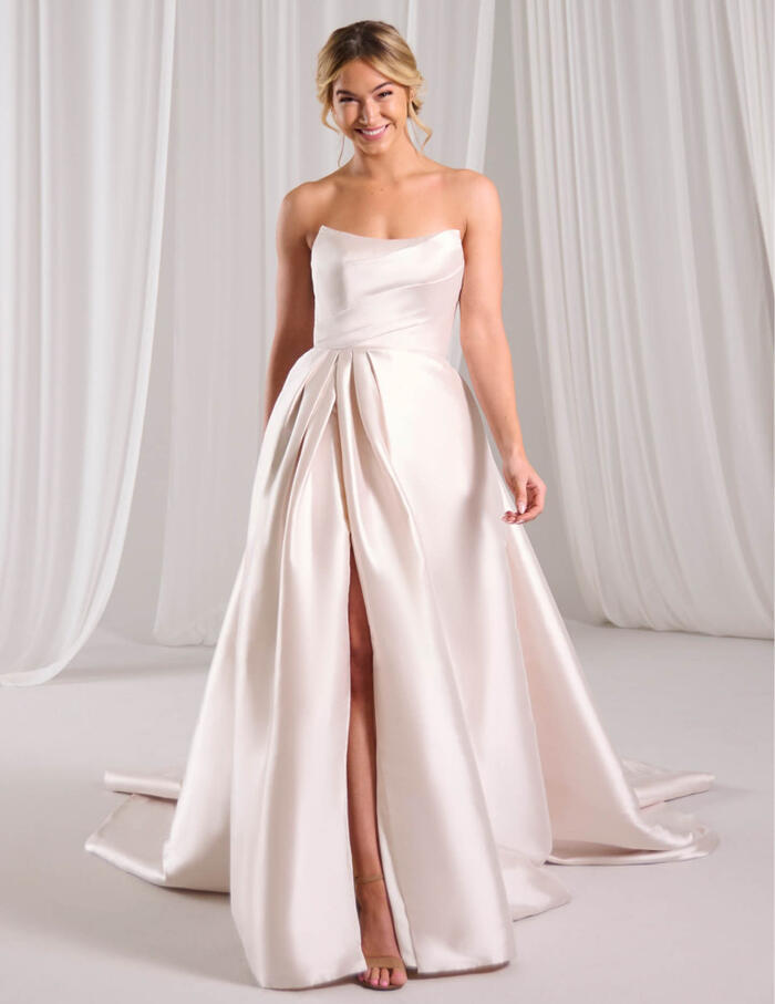 Ice pink wedding dress cheap