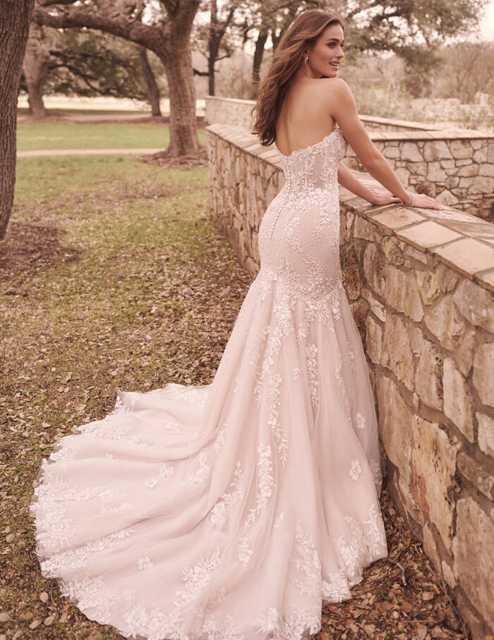 Maggie sottero pink wedding dress 2025